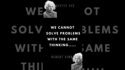 Wise Albert Einstein Quote - Wisdom from the Genius || #quotes || #shorts || #Quotes Hub