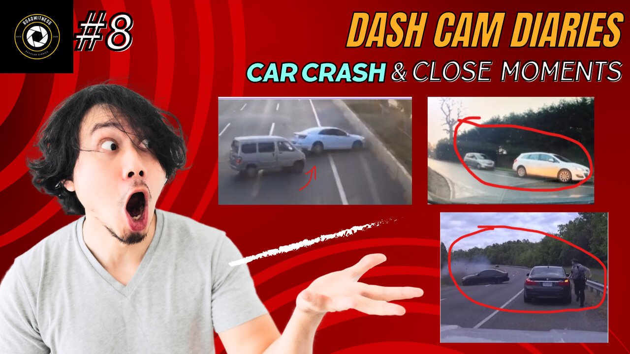 RoadWitness Dashcam Diaries- Dash Cam Shocking Moments #8