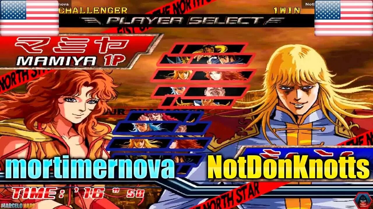 Fist Of The North Star - Hokuto no Ken (mortimernova Vs. NotDonKnotts) [U.S.A. Vs. U.S.A.]