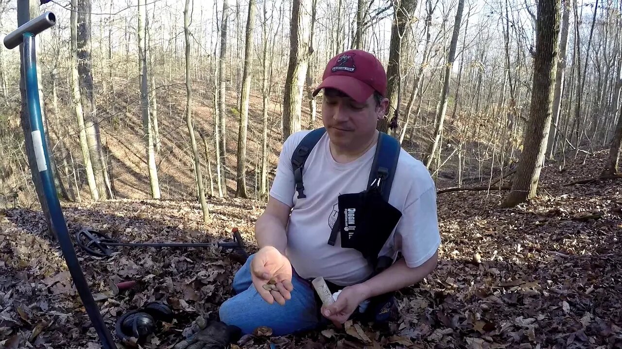 Metal Detecting Adventure for Relics and old coins with the Diggers from NATGEO and NuggetNoggin.