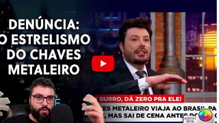Chaves Metaleiro R0UBA Cachê do Danilo Gentili