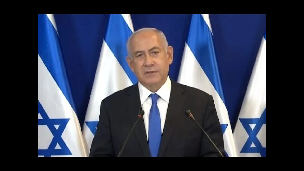 LIVE: Israel Prime Minister Benjamin Netanyahu addresses foreign diplomats on Israel Gaza conflict.