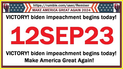 biden impeachment begins 12SEP23