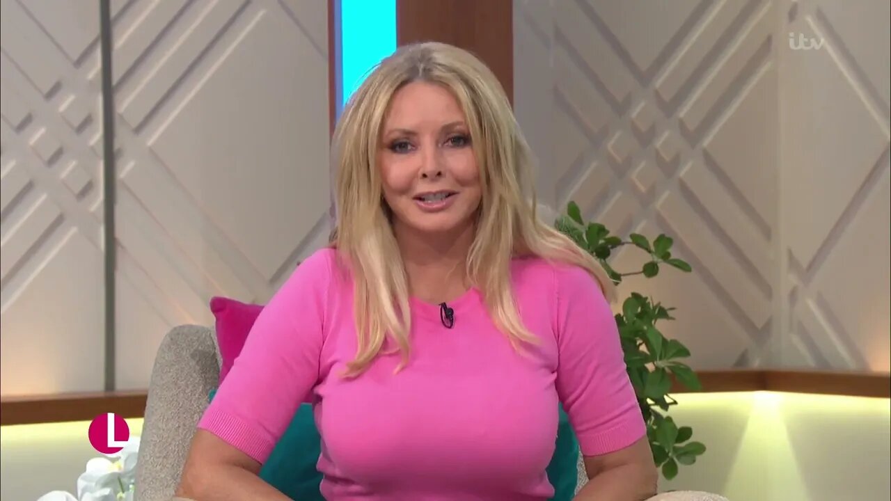 Carol Vorderman - Tight Pink Top - Busty Style - 15th July 2022