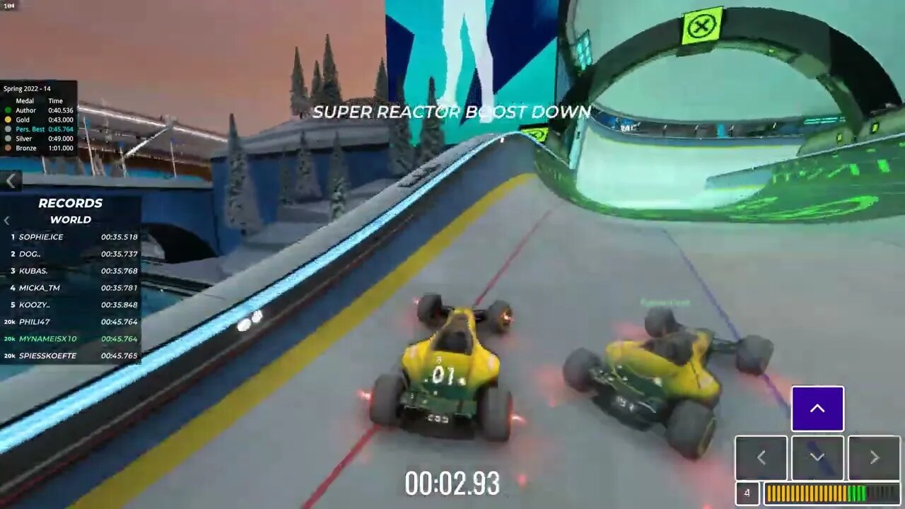 When you get a little too excited and start driving on walls and flying and shit ...