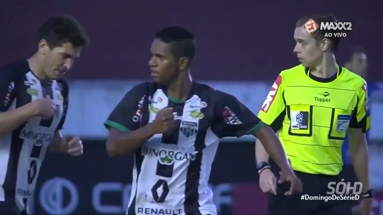 Os Gols do Jogo Caxias 1 x 2 Maringá Série D 10 07 2016