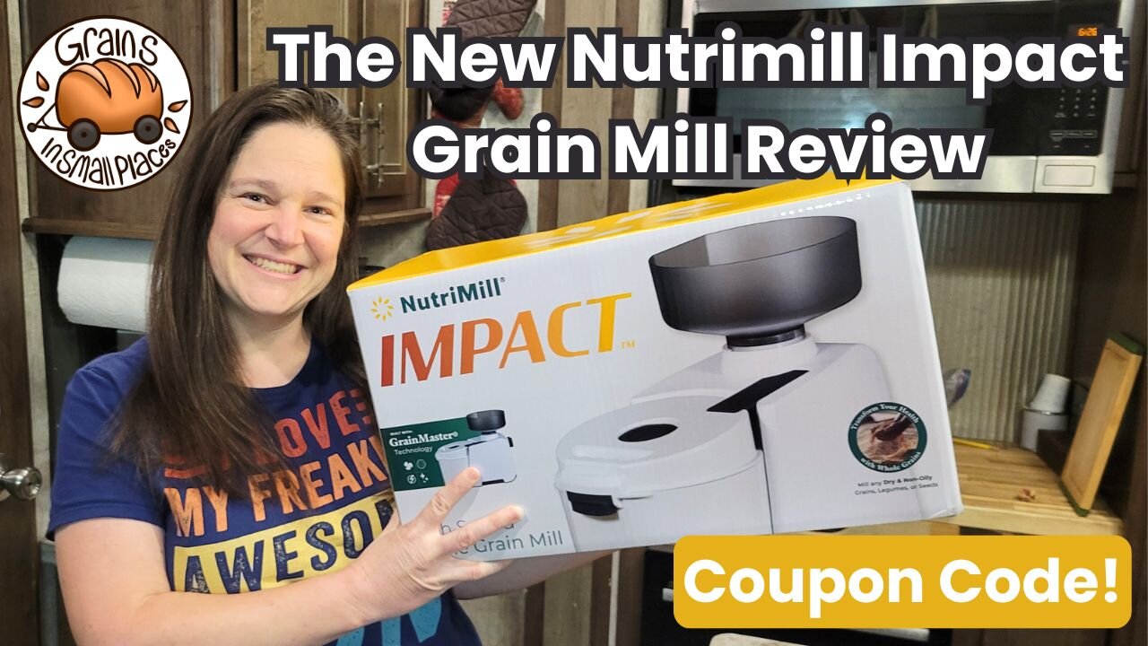 Review of the New Nutrimill Impact Grain Mill