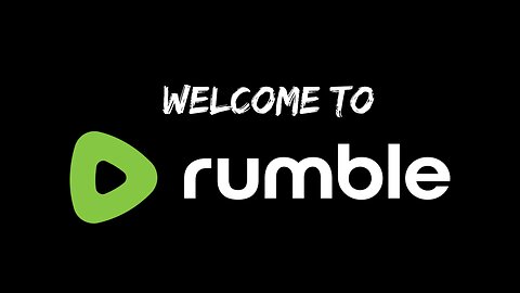 Wanted to take the time to welcome all the new people coming over to Rumble