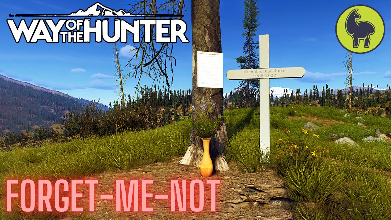 Forget-me-not, Aurora Shores | Way of the Hunter (PS5 4K)