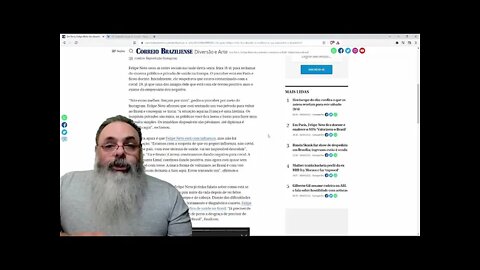 Felipe neto exalta o SUS e reclama da saúde pública francesa
