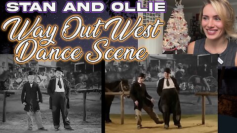 Stan And Ollie Way Out West Dance! Shot By Shot Comparison!! My First Time Watching!!