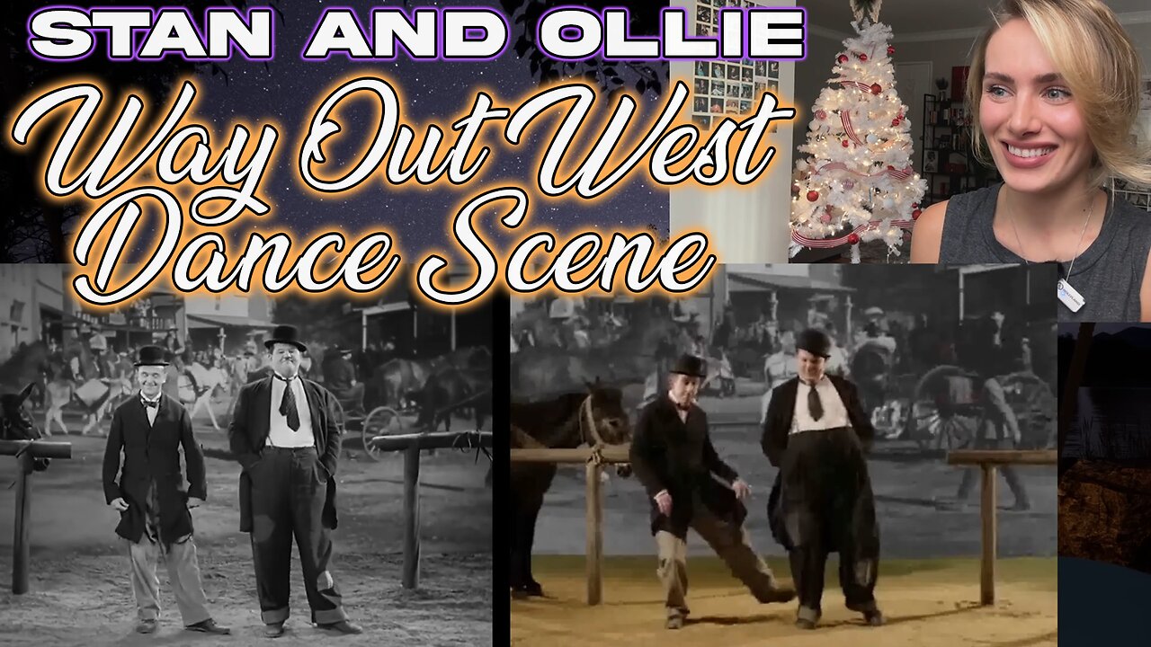 Stan And Ollie Way Out West Dance! Shot By Shot Comparison!! My First Time Watching!!