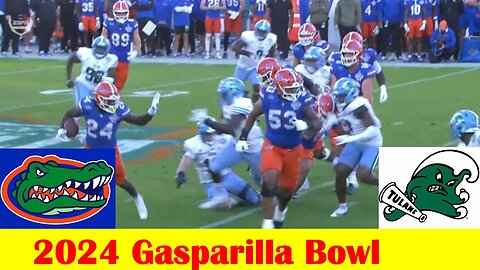 Tulane vs Florida Football Game Highlights, 2024 Gasparilla Bowl