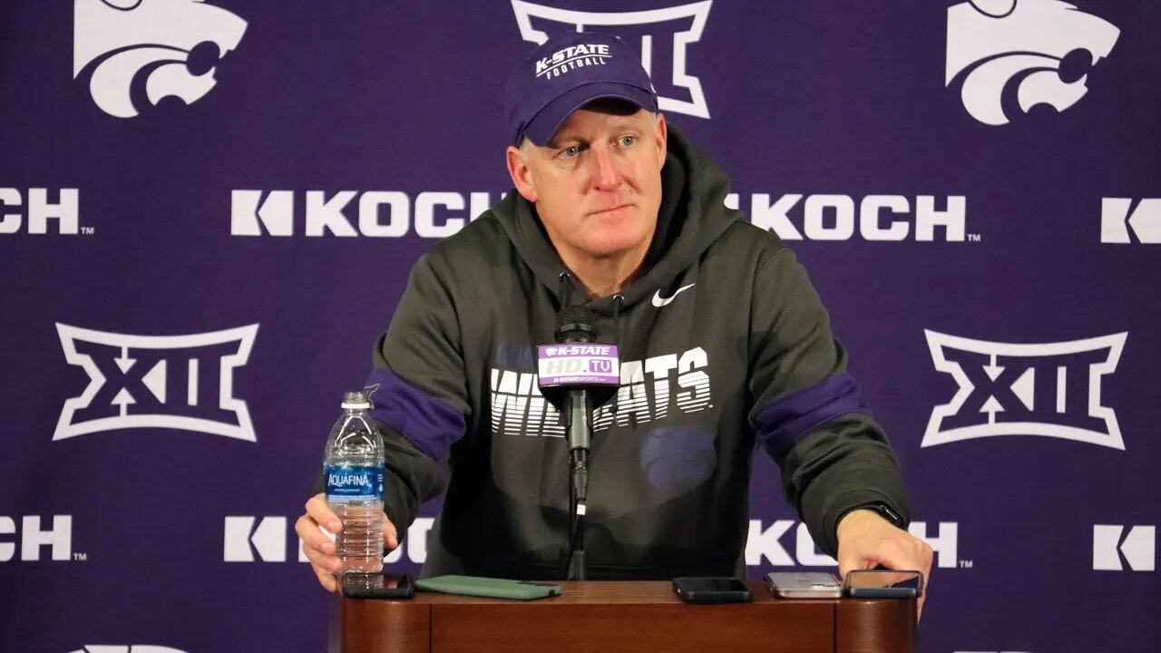 Kansas State Football | Chris Klieman Postgame Press Conference | Iowa State 42, K-State 35