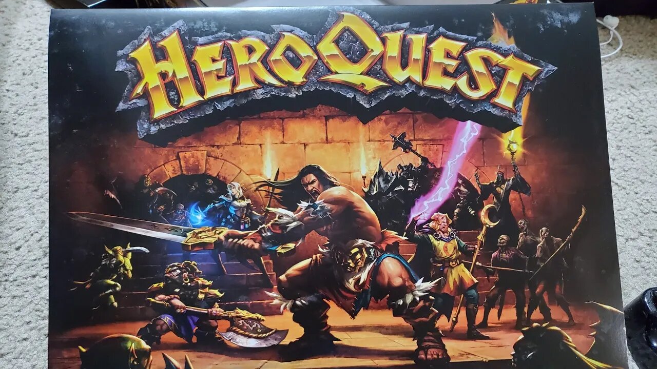 HeroQuest 2021 Retail Unboxing