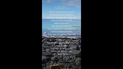 All previous versions of yourself made who you are right now possible