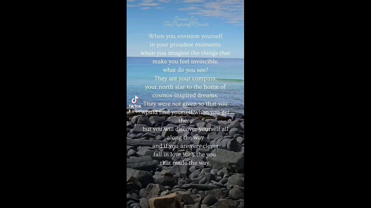 All previous versions of yourself made who you are right now possible