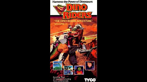 the dino riders adventure vol 1 with tyco commercials