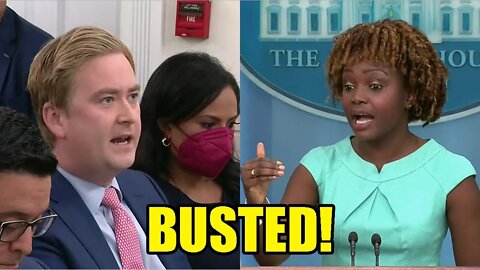 Peter Doocy EXPOSES Karine Jean Pierre as a complete FRAUD and this should END her career!