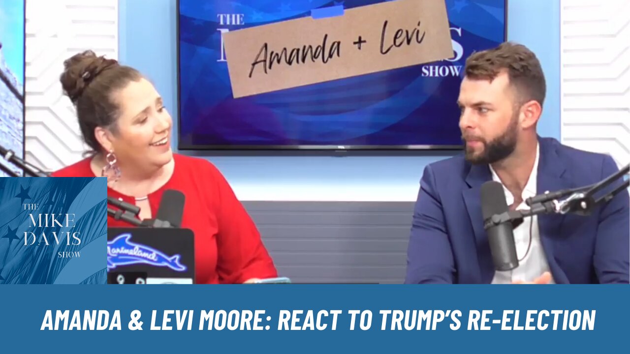 Producer Amanda and Levi Moore React to the Historic Re-Election of Trump