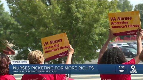 Cincinnati VA nurses say staffing shortages are pushing them to brink