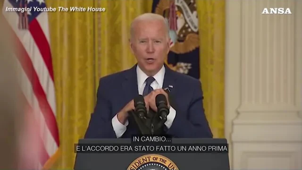 Giornalista incalza Biden su Afghanistan: “Si sente responsabile?”