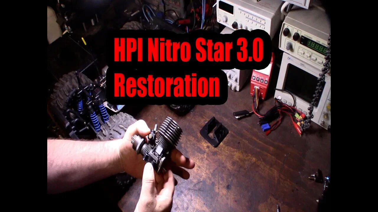 HPI Nitro Star 3.0 engine restoration rebuild .18 for my Traxxas T-Maxx 1.5 .15 Pro G3.0 T3.0