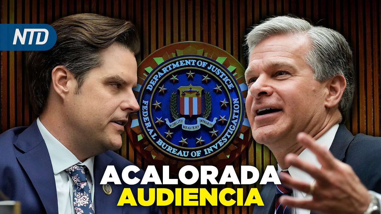 Wray niega censura del FBI a conservadores; Sound of Freedom es “un milagro” dice Eduardo Verástegui