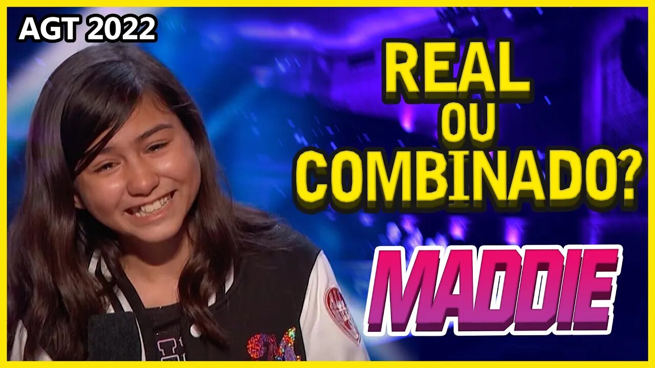 A apresentação de MADDIE Foi toda COMBINADA? VEJAM ALGUNS RELATOS | Americas got Talent 2022