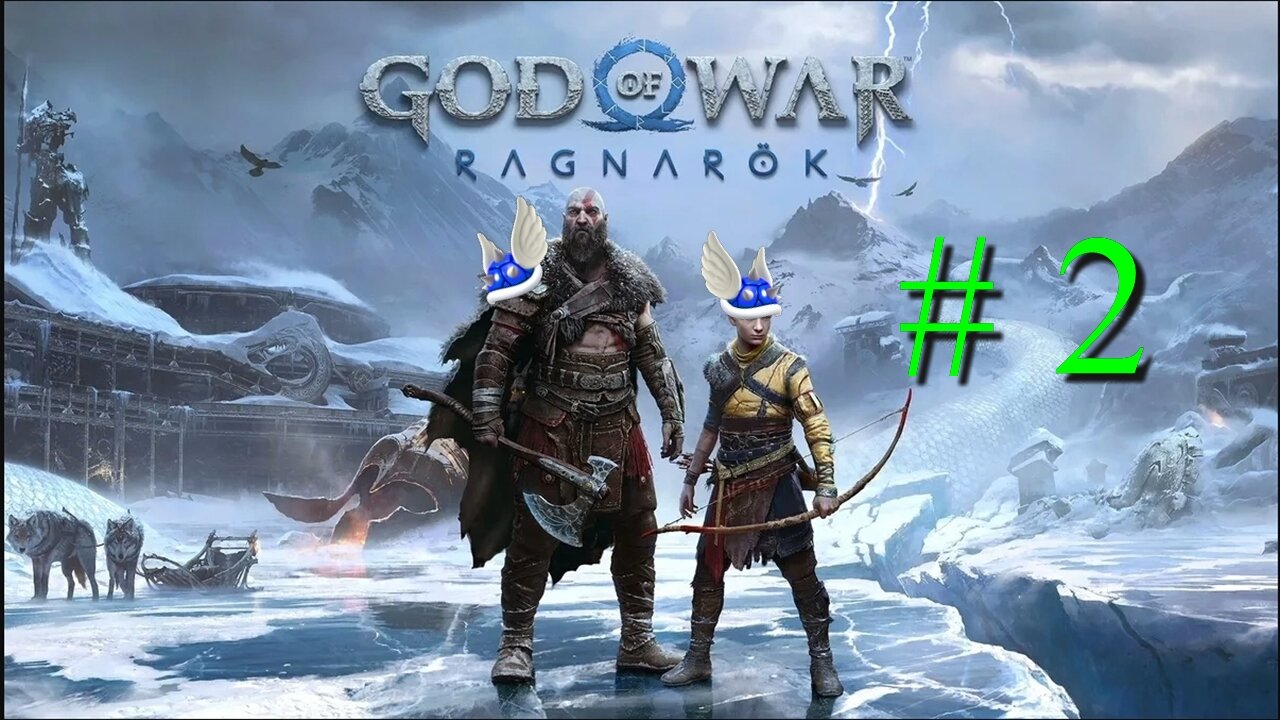 God of War: Ragnarok # 2 "Kratos and "Boy" Having a Whale of a Time"