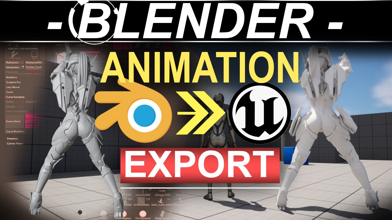 Import Rigs & Animations (BLENDER to UNREAL)