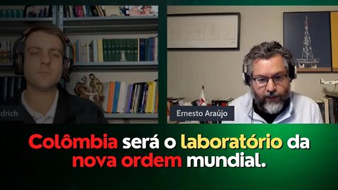 Colômbia será o laboratório da nova ordem mundial.