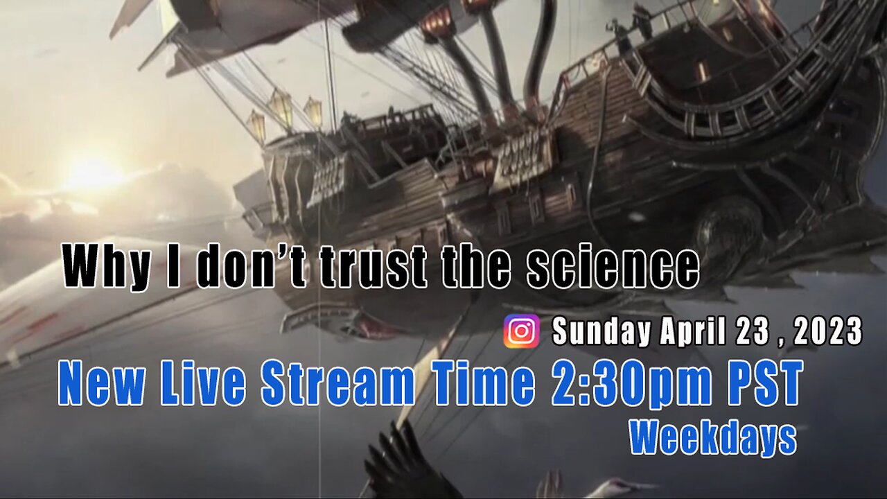 Owen Benjamin, Instagram Short 🐻 April 23, 2023 Why I don’t trust the science