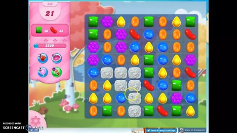 Candy Crush Level 638 Audio Talkthrough, 1 Star 0 Boosters