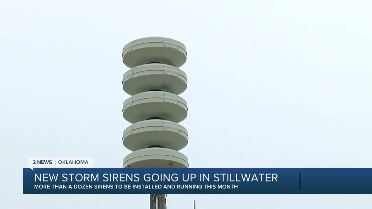 New Storm Sirens Going Up in Stillwater