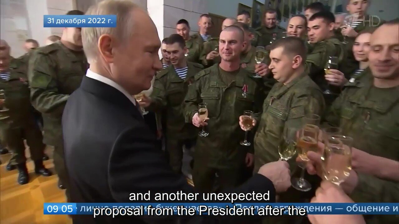 1TV Russian News release at 09:00, January 13, 2023 (English Subtitles)