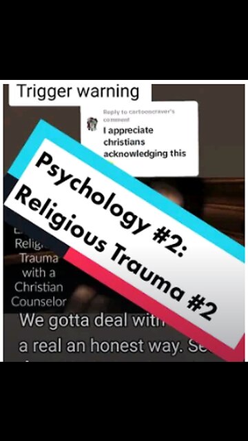 Psychology #2: Religious Trauma live stream