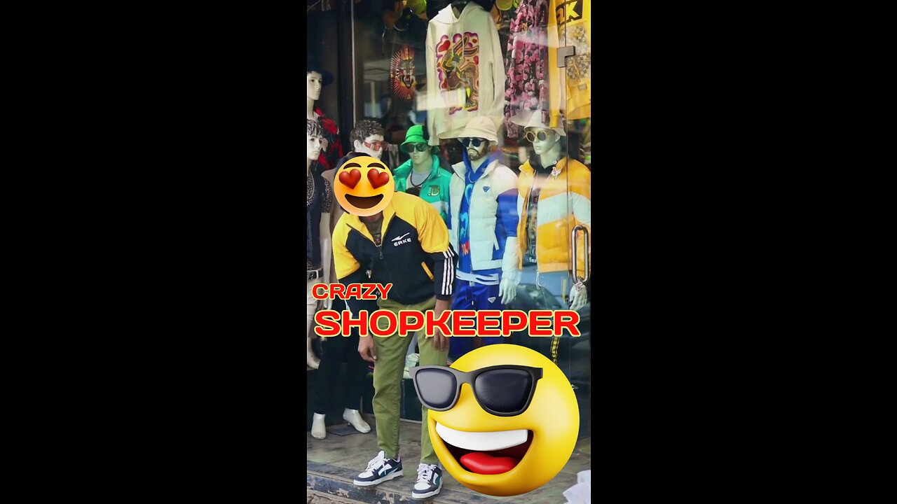 Crazy Shopkeeper 🤣😃😂 #funny