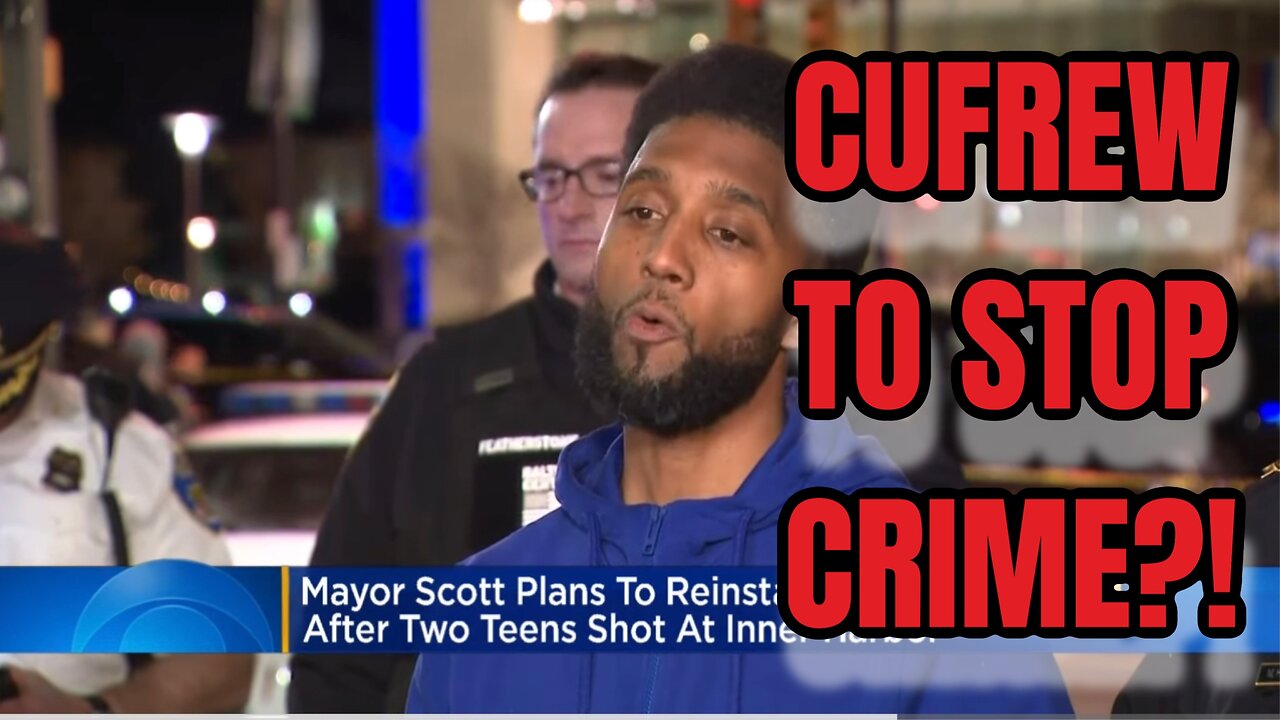 2 Teen Shot At Baltimore's Inner Harbor, Mayor Scott plans to reinstate youth curfew?