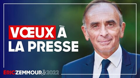 Eric Zemmour : vœux à la presse
