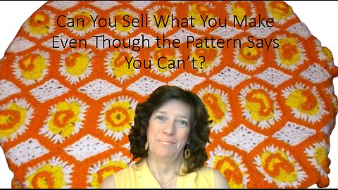 Can You Sell What You Make From Someone Else's Pattern?