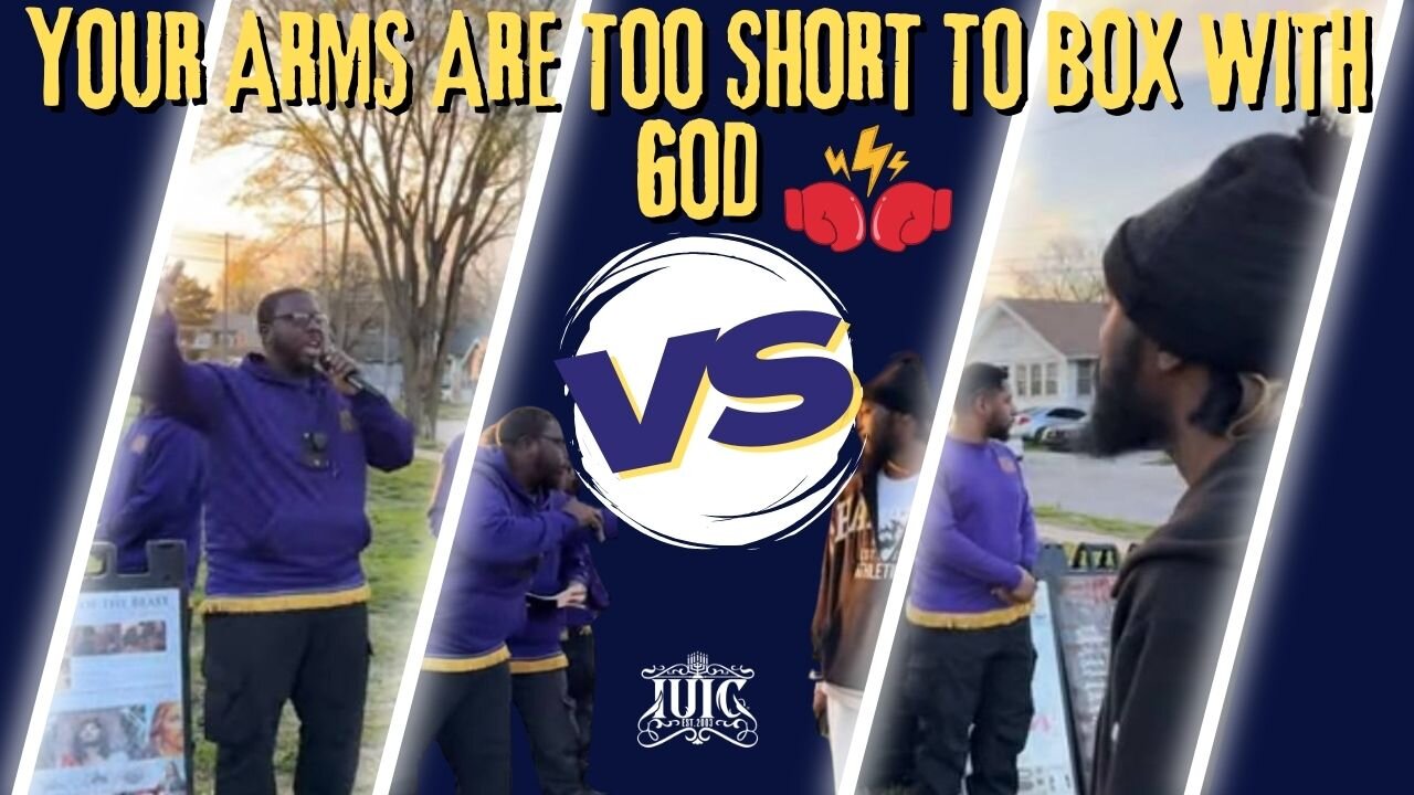 YOUR ARMS ARE TOO SHORT TO BOX WITH GOD