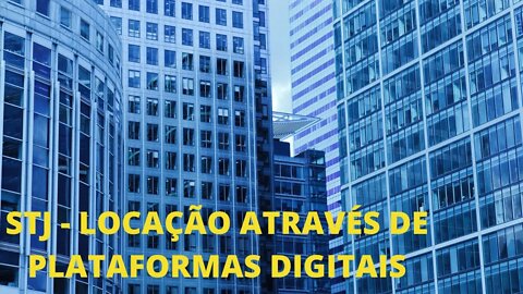 STJ | Locação através de plataformas digitais