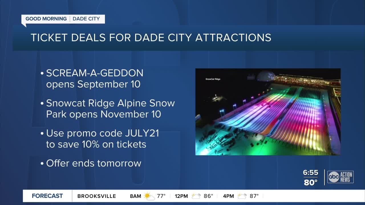 Ticket deals for SCREAM-A-GEDDON and Snowcat Ridge Alpine Snow Park