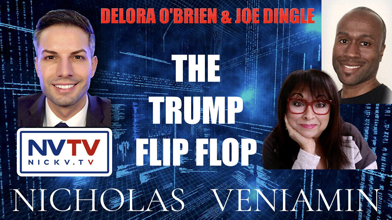 Delora O'Brien & Joe dingle Discuss Law Of War, White House & Trump Flip Flop with Nicholas Veniamin