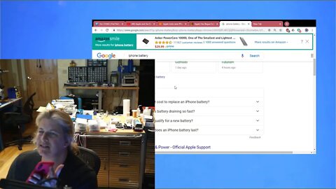 Apple battery issue: Jessa Jones, PhD. vs. raging idiot with potato.
