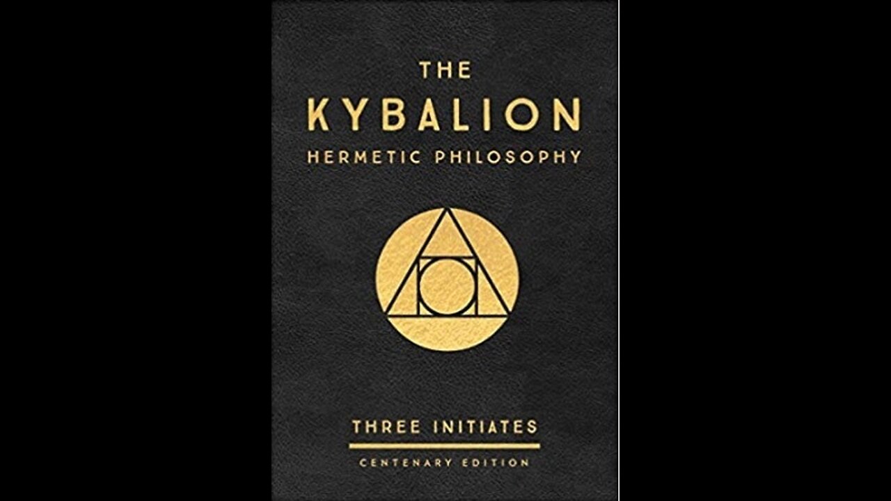 The Kybalion - Hermetic philosophy hermeticism occult wisdom