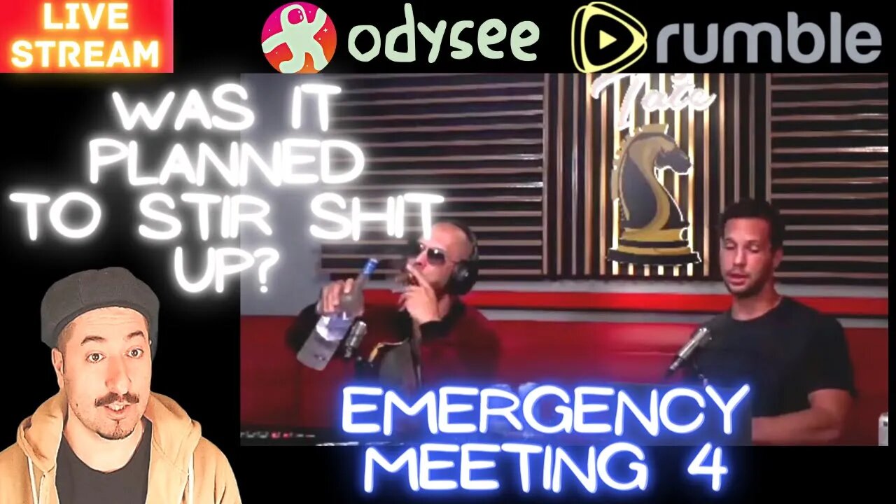 EMERGENCY MEETING 4 - Designed To Create Chaos? Call In On Discord - Only On RUMBLE & ODYSEE