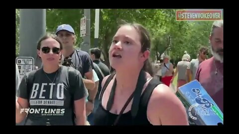 These NRA protestors are animals. Is the human race devolving?