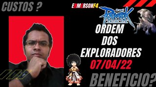 Ordem dos exploradores com resenha.